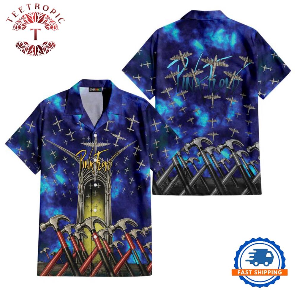Pink Floyd The Wall Hammer Vintage Hawaiian Shirt