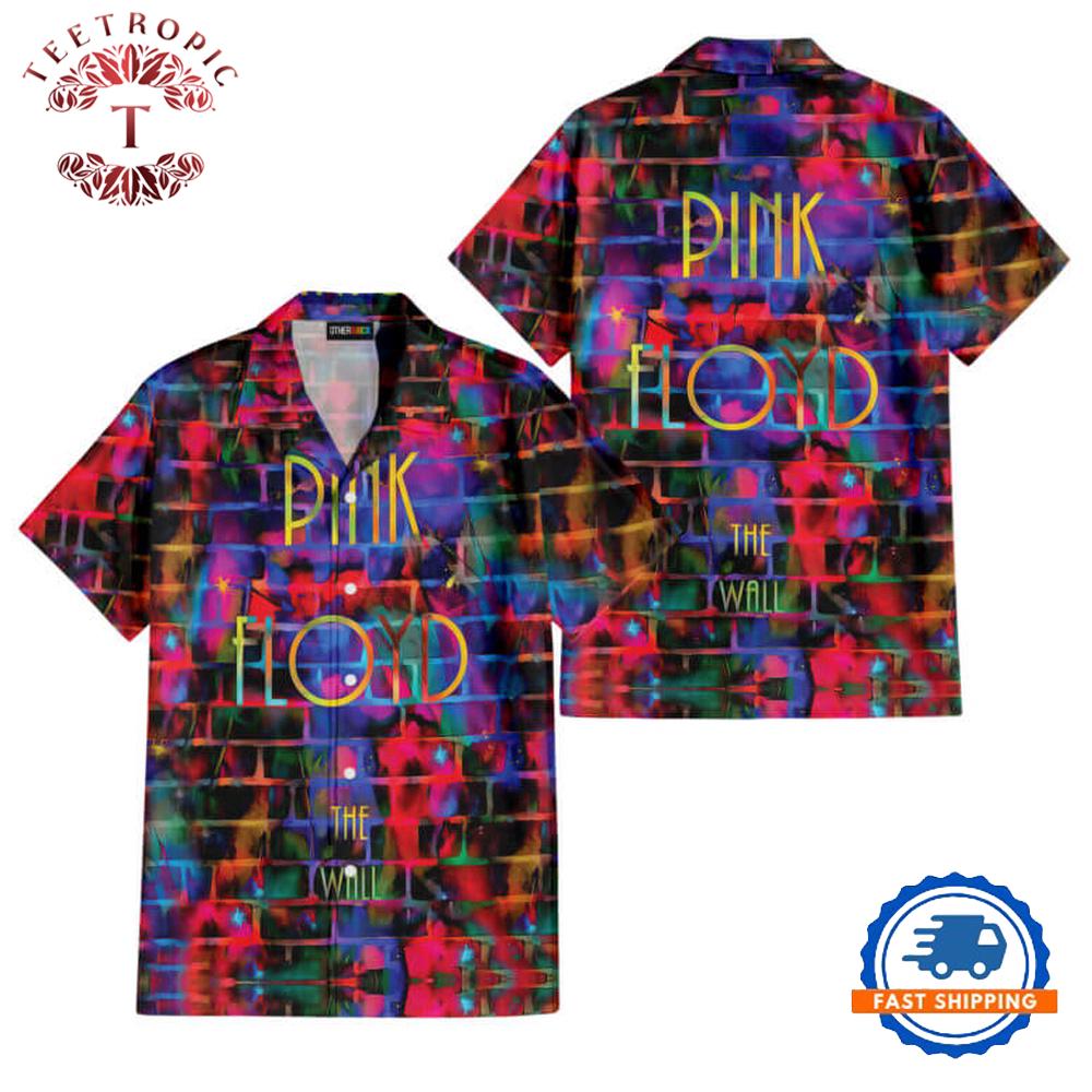 Pink Floyd The Wall Water Painting Hawaiian Shirt