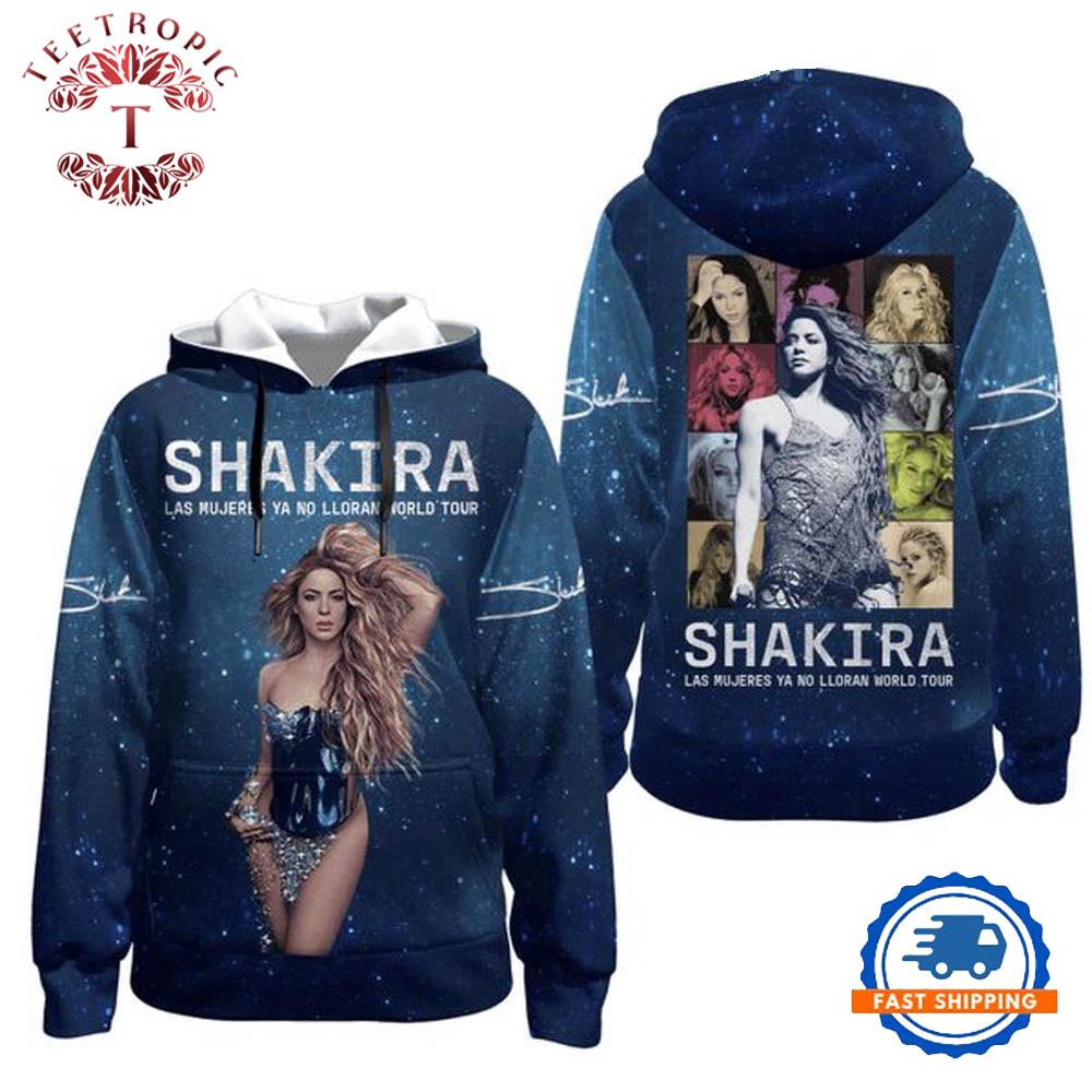 Shakira Las Mujeres Ya No Lloran World Tour 2024 Hoodie