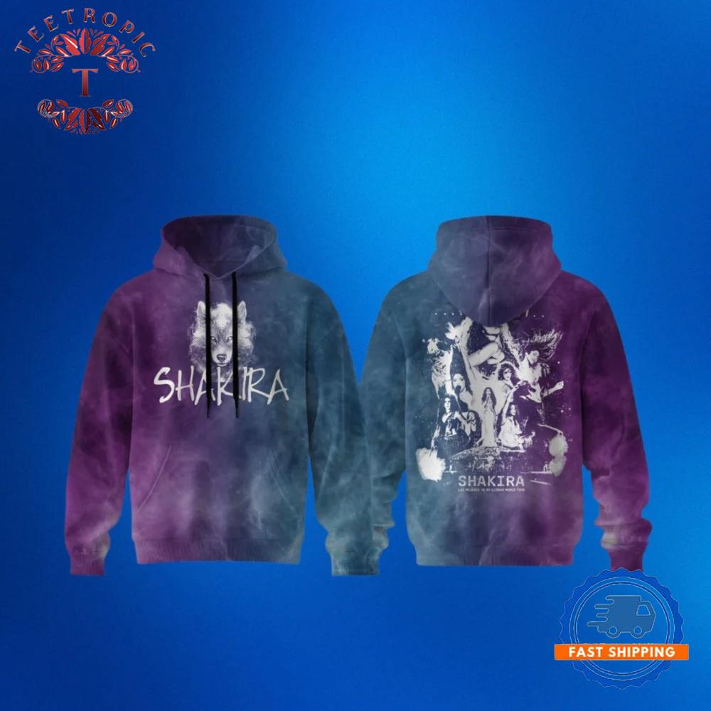 Shakira Las Mujeres Ya No Lloran World Tour 2026 Hoodie