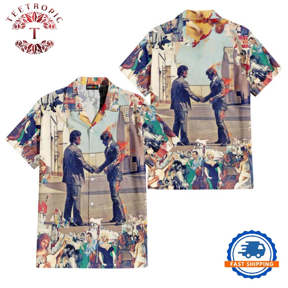 Some Like It Burning Pink Floyd Hawaiian Shirt