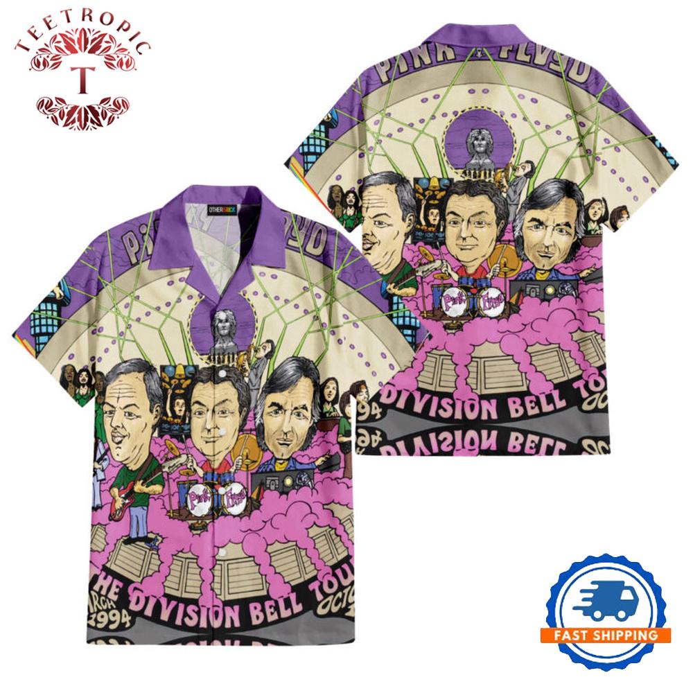 The Division Bell October 94 Pink Floyd Hawaiian Shirt