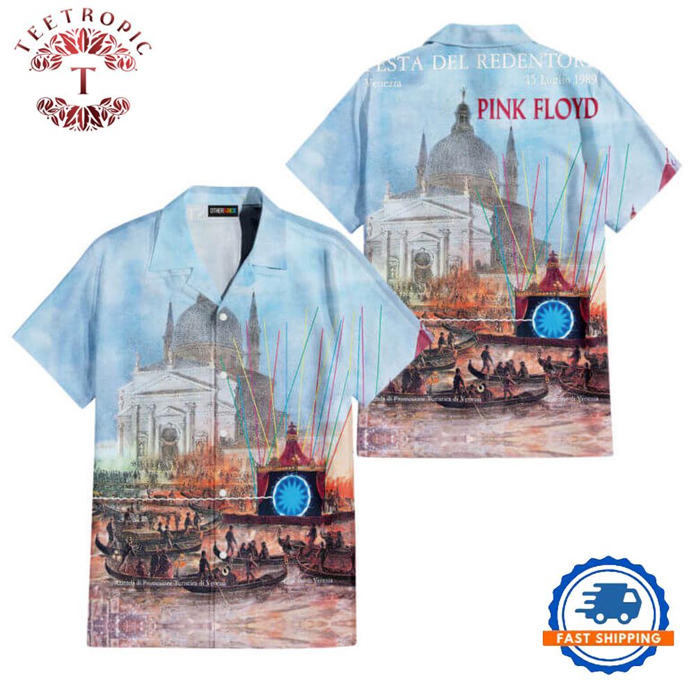 The Later Years Venezia Festa Del Redentore Pink Floyd Hawaiian Shirt
