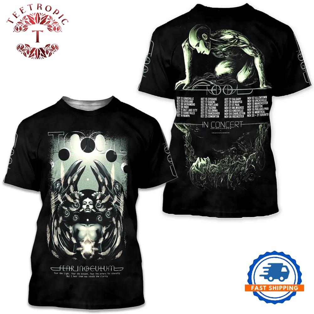 Tool Band All Over Printed T Shirt