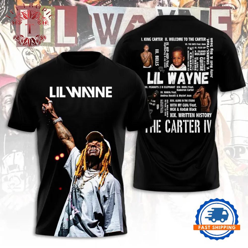 Vintage Lil Wayne 3D T-Shirt