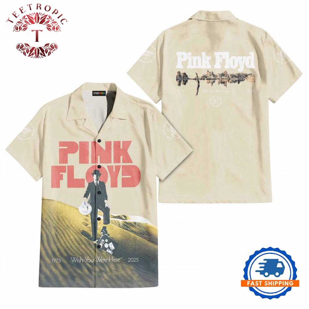 WYWH 50 Invisible Man Diver Pink Floyd Hawaiian Shirt