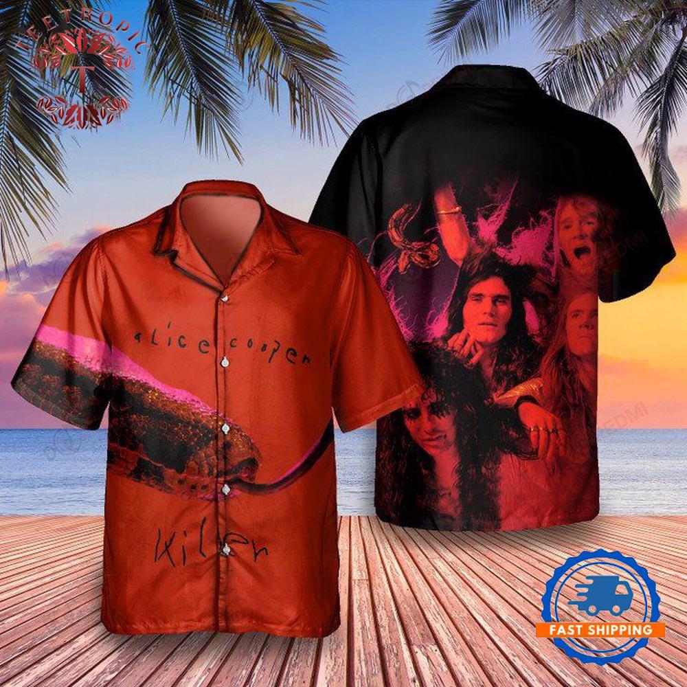 Alice Cooper Killer 1971 Album Hawaiian Shirt