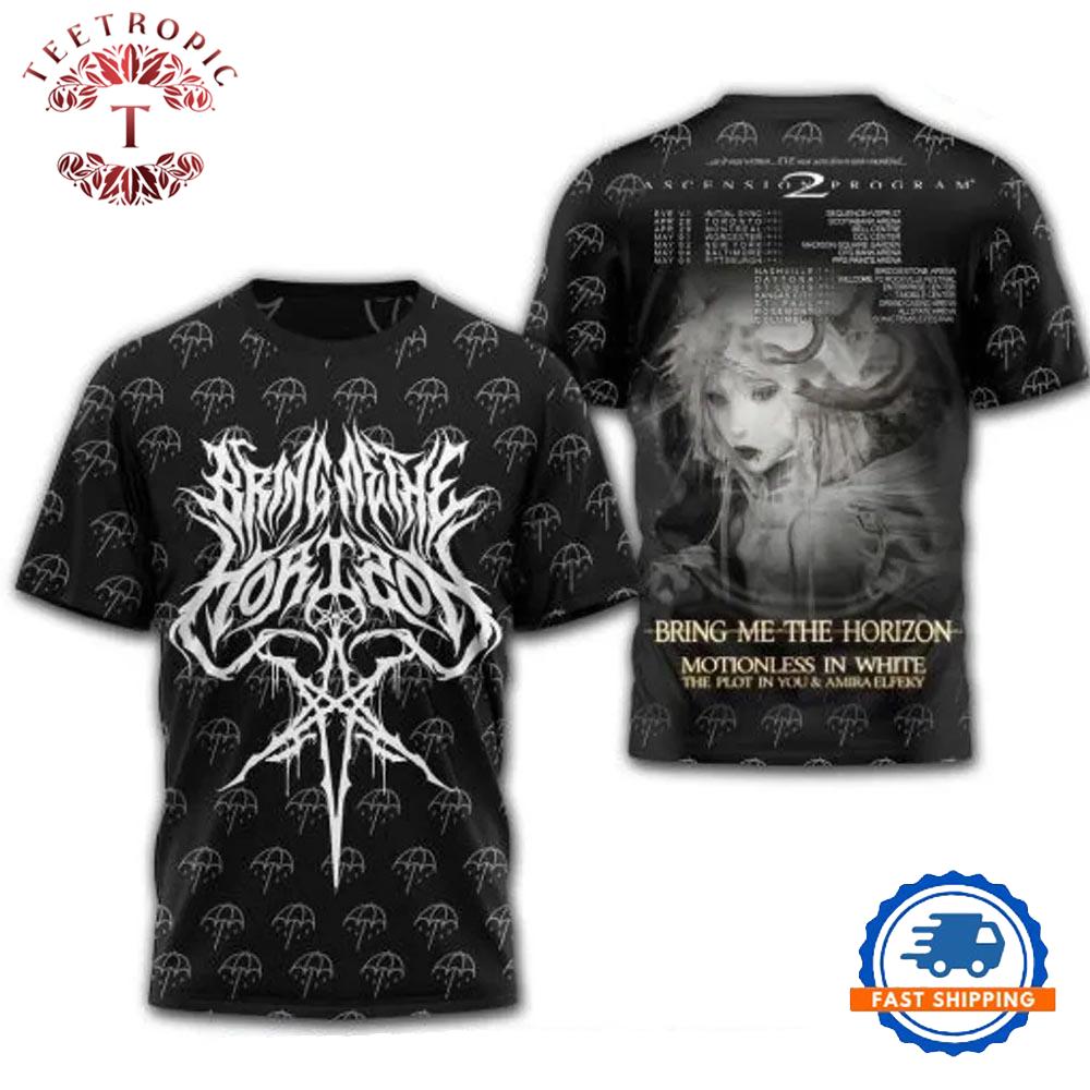 Bring Me the Horizon 2026 Tour 3D Shirt