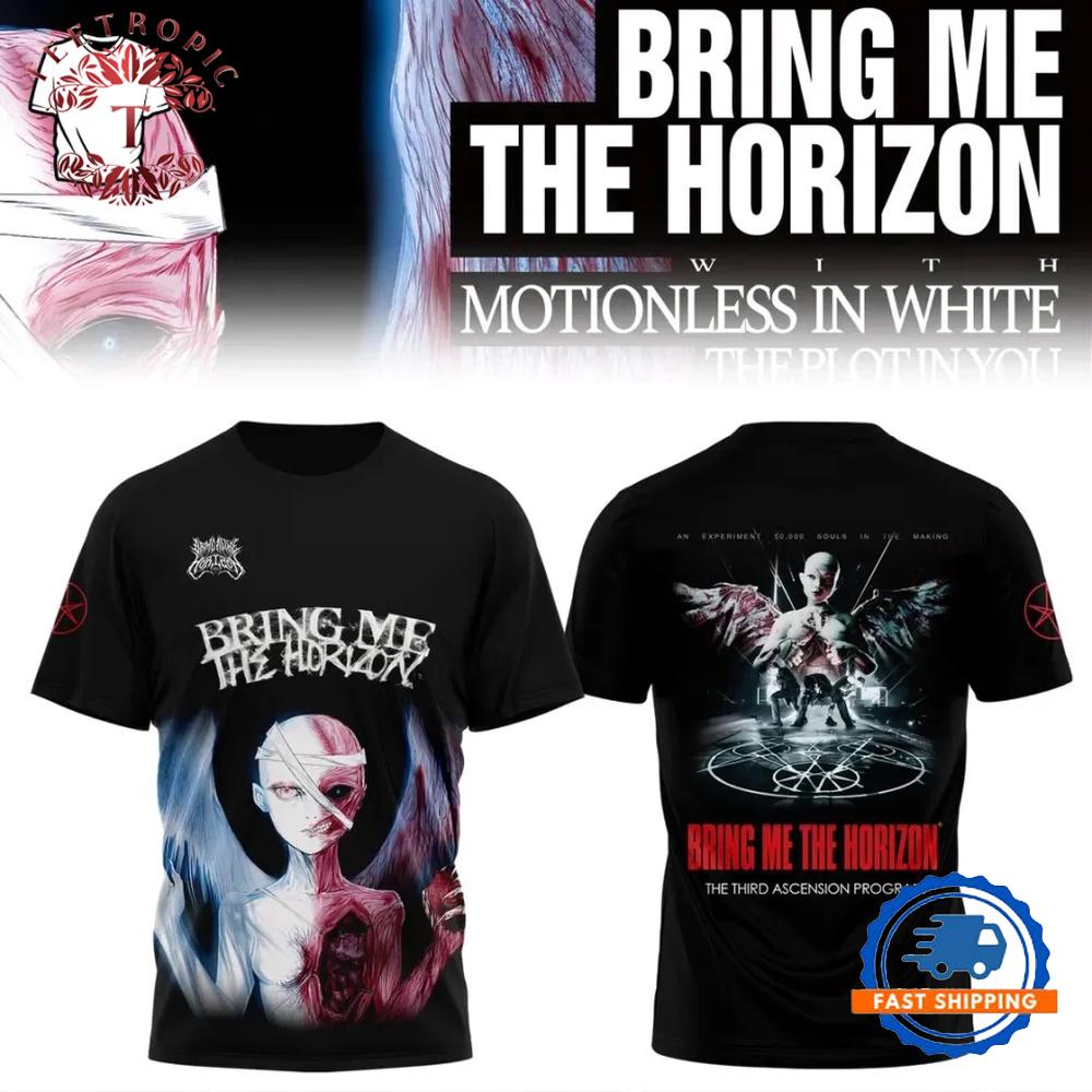 Bring Me The Horizon Ascension Program 2 North America Tour 2026 3D T-Shirt
