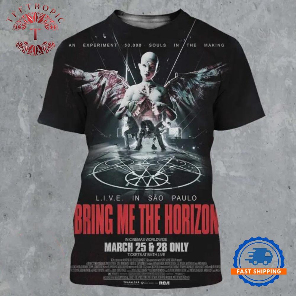 Bring Me The Horizon Live In Sao Paulo Live Immersive Virtual Experiment In Cinemas 3D Shirt