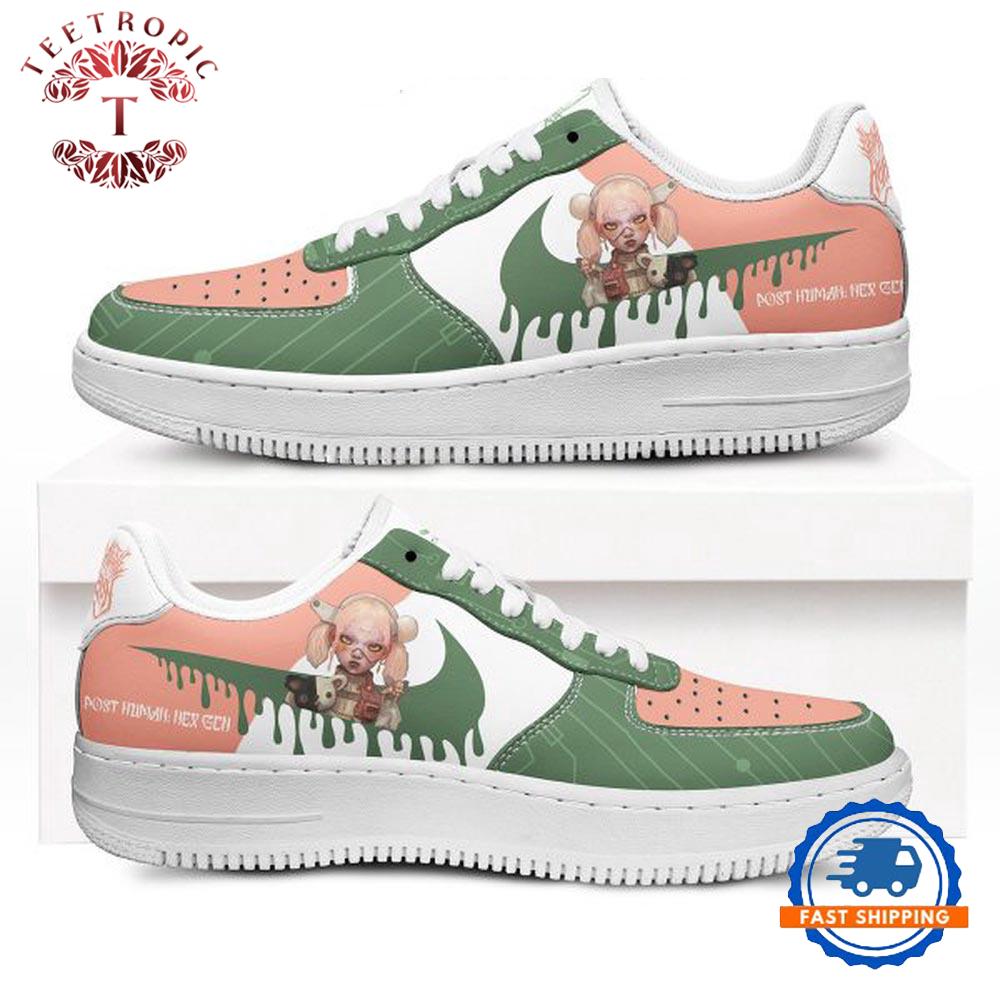 Bring Me The Horizon Post Human Nex Gen Fan Love Air Force 1 Shoes