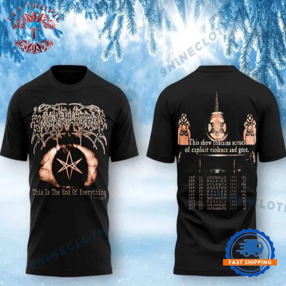 Bring Me The Horizon This Is The End Of Everything 3D T-Shirt