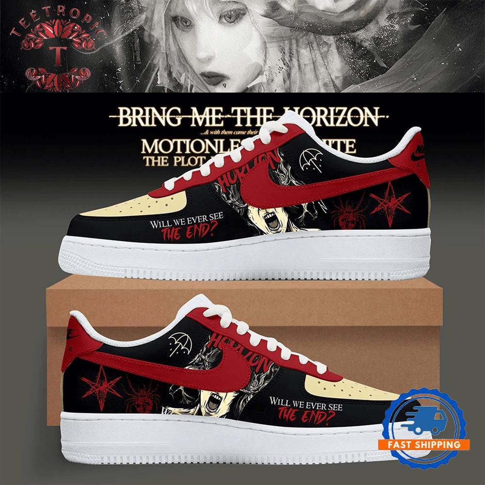 Bring Me The Horizon Will We Ever See The End 2026 Air Force 1 Sneakers Shoes