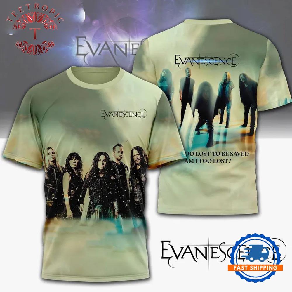 Evanescence Tour 2026 3D T-Shirt