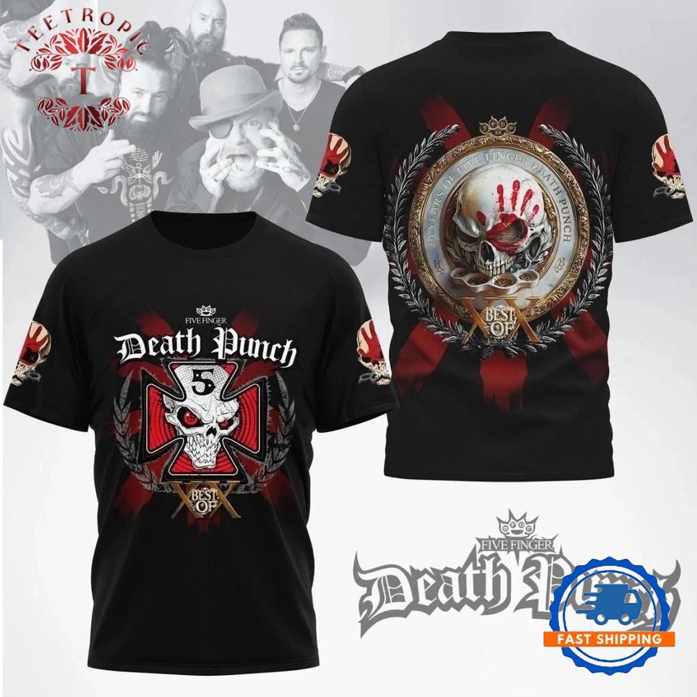 Five Finger Death Punch 3D T Shirt