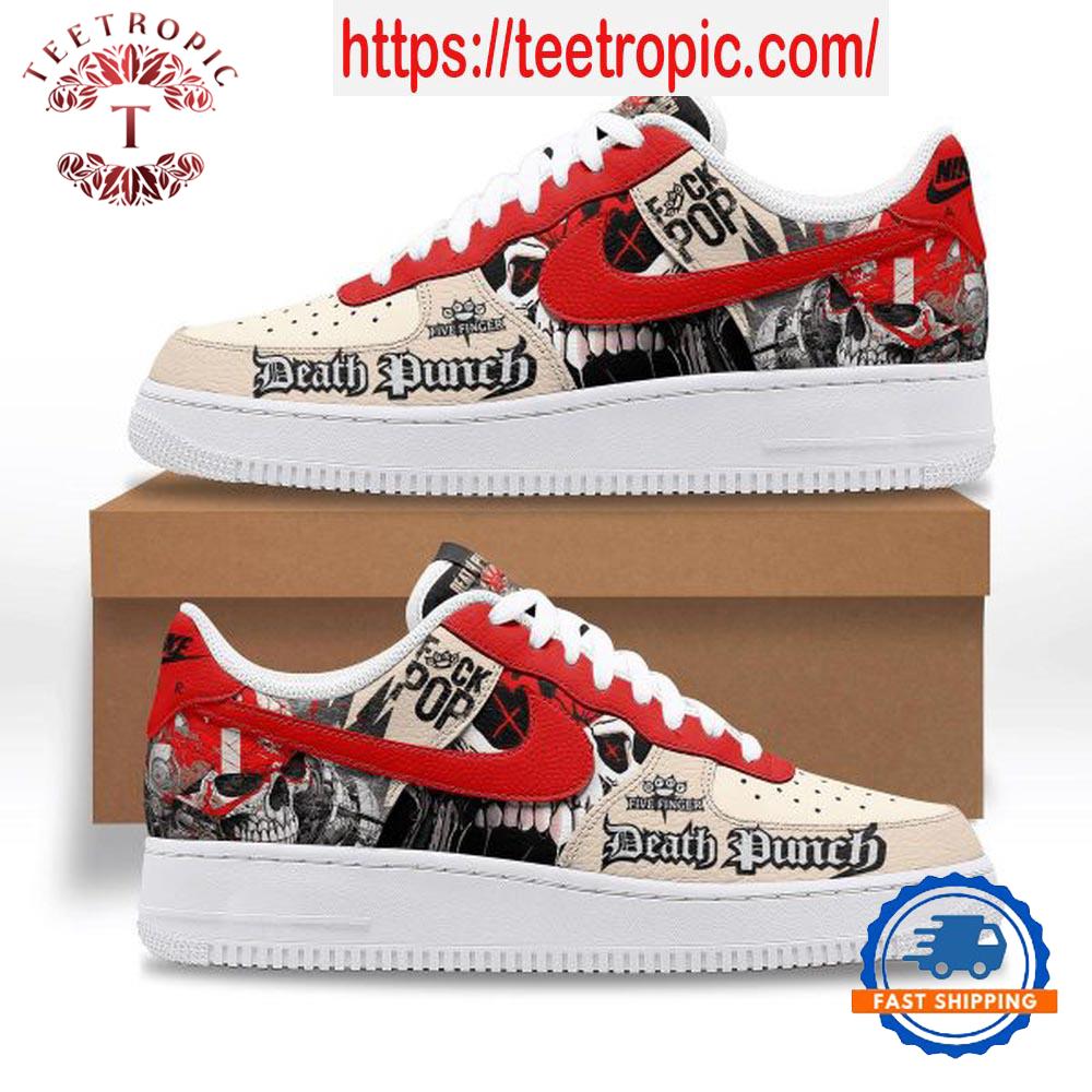 Five Finger Death Punch Fuck Pop Air Force 1 Shoes Sneaker