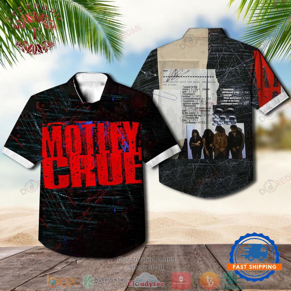 Motley Crue Memories Hawaiian Shirt