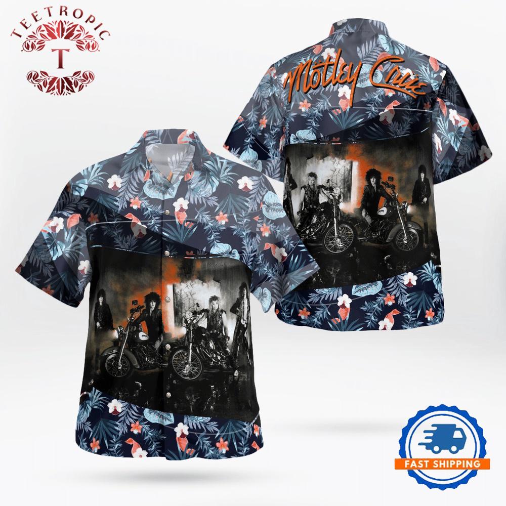 Motley Crue Tropical Thunder Hawaiian Shirt