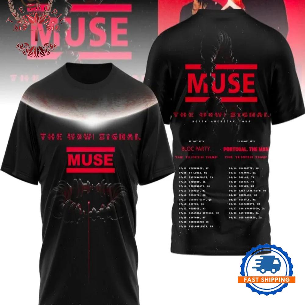 Muse The WOW Signal Tour 2026 AOP T-Shirt