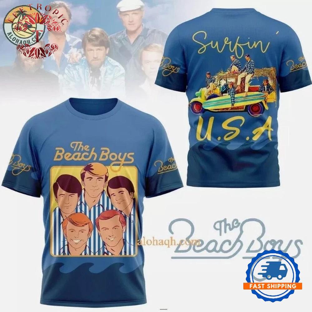 The Beach Boys BAND MUSIC 3D Shirt