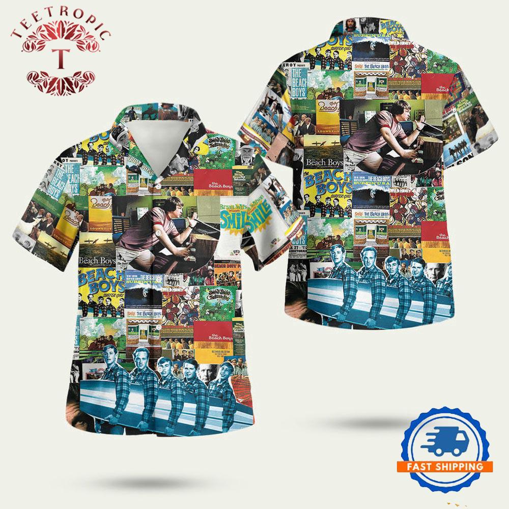 The Beach Boys Band Summer Hawaiian Shirt