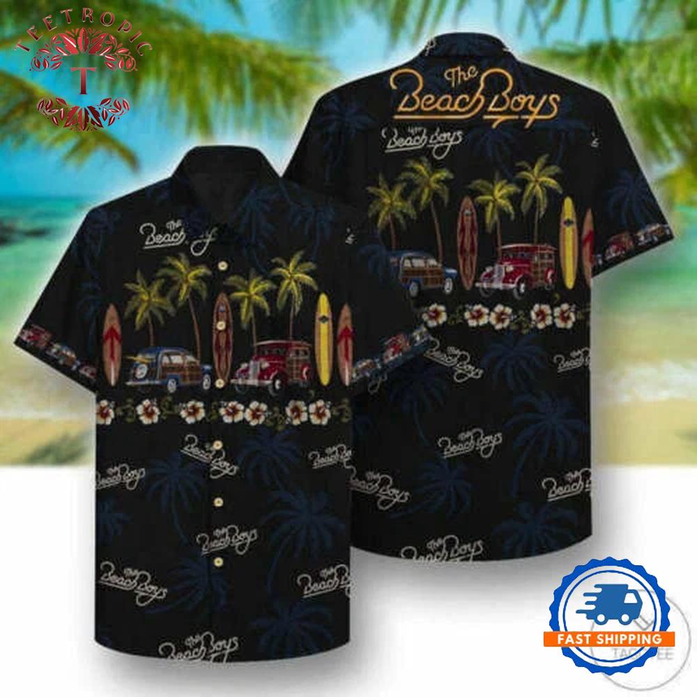 The Beach Boys Music Band Hawaiian Shirt