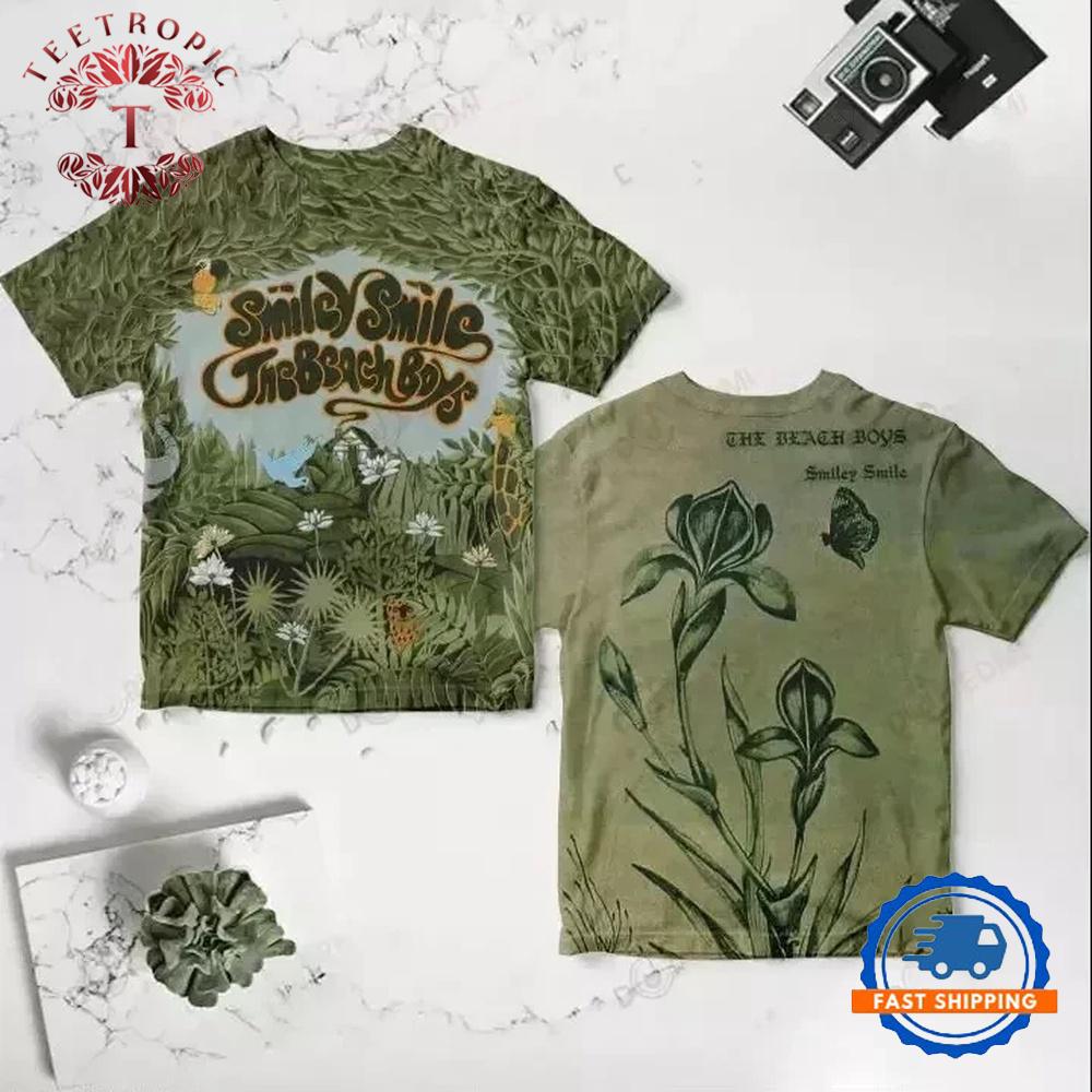 The Beach Boys Smile Album Cover AOP 3D T Shirt