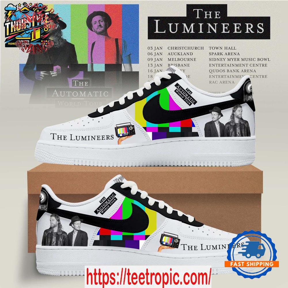 The Lumineers The Automatic World Tour 2026 Air Force 1 Shoes Sneaker