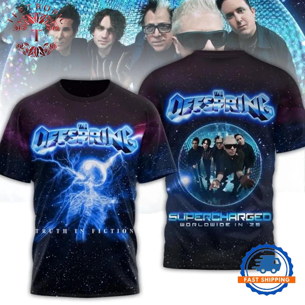 The Offspring Band 3D Shirt