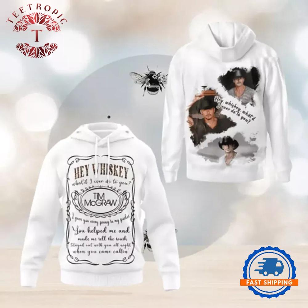 Tim McGraw Hey Whiskey Hoodie