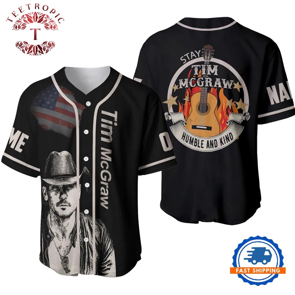 Tim Mcgraw Music Baseball Jersey