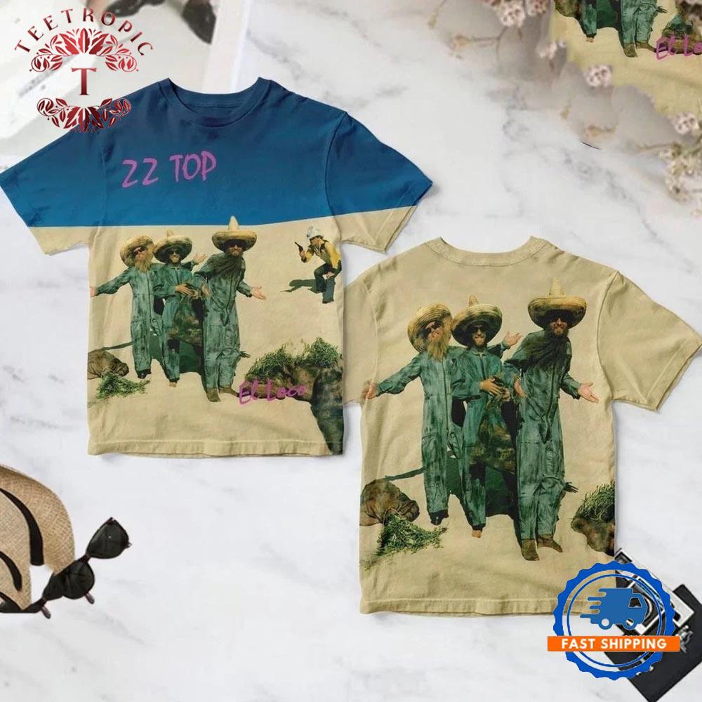 Zz Top Album Graphic 3D T Shirt