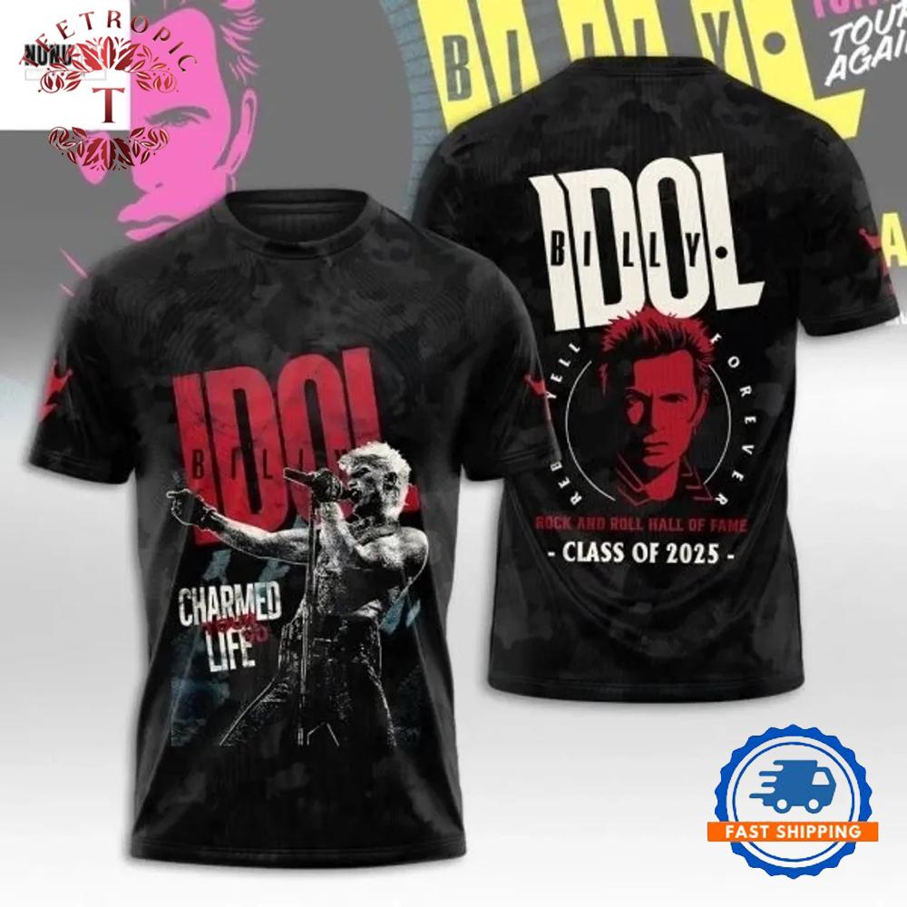 Billy Idol Charmed Life 3D T-Shirt