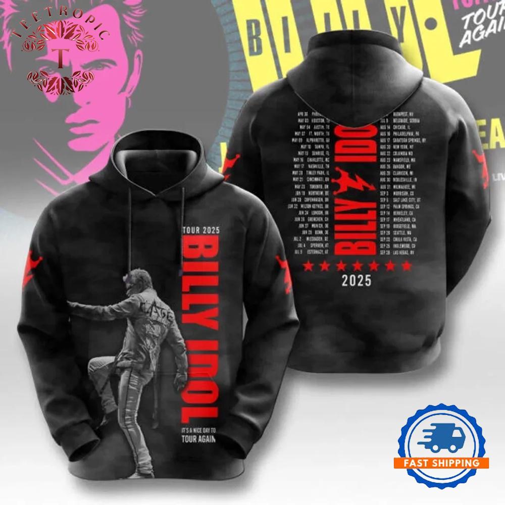 Billy Idol Tour Hoodie