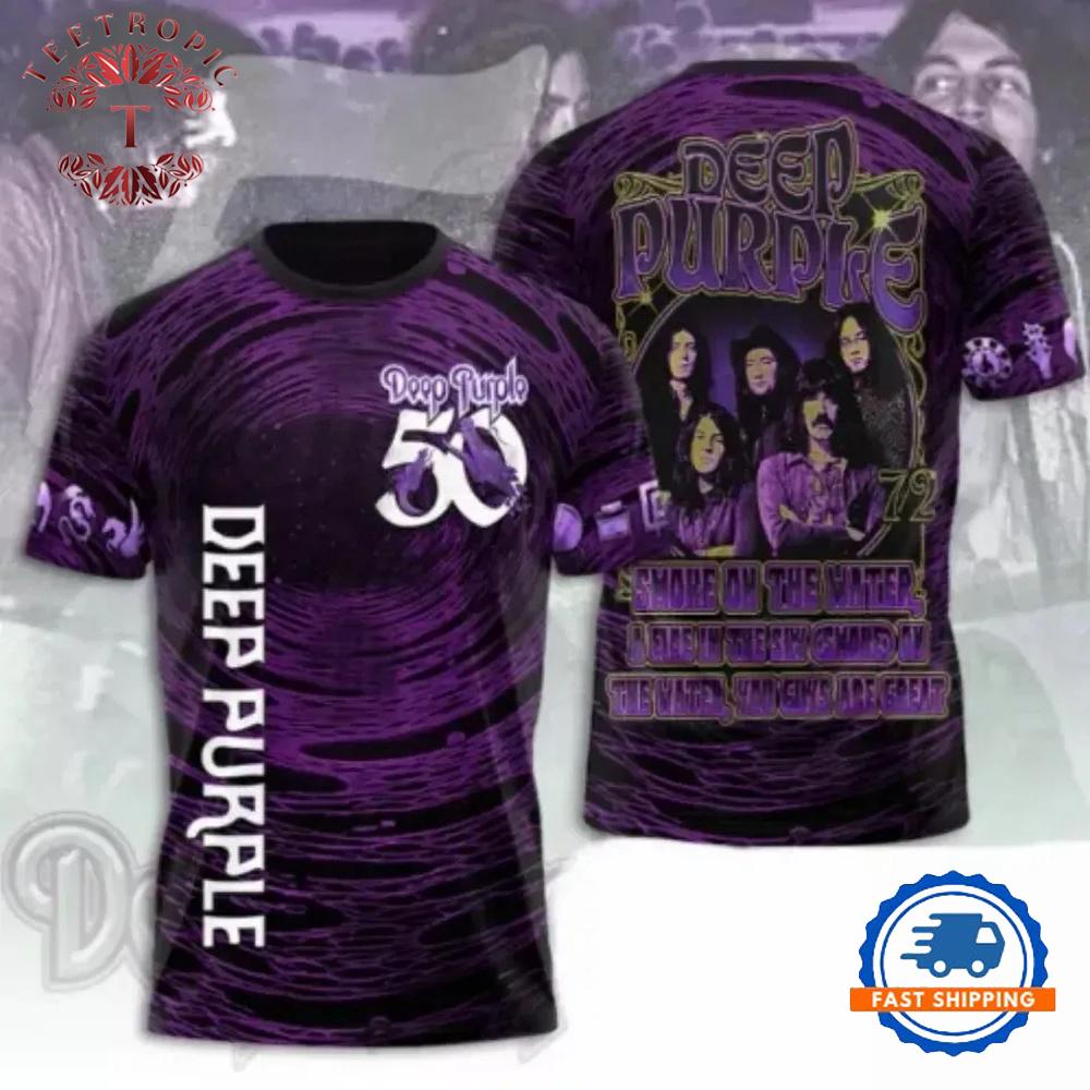 Deep Purple 50 Years 3D T Shirt