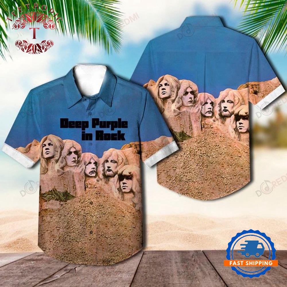 Deep Purple Rock Band Summer Hawaiian Shirt