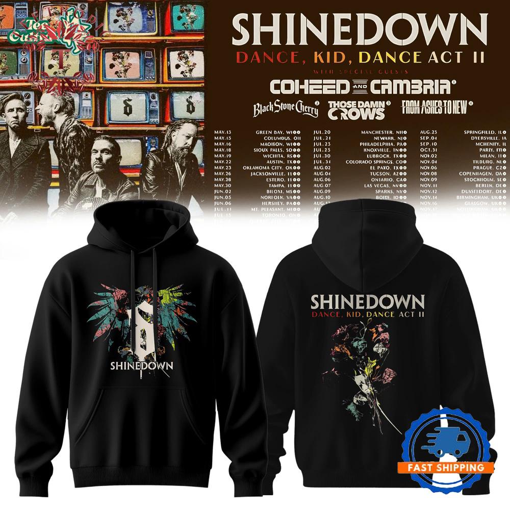 iHeart RADIO Shinedown Dance, Kid, Dance 3D Hoodie