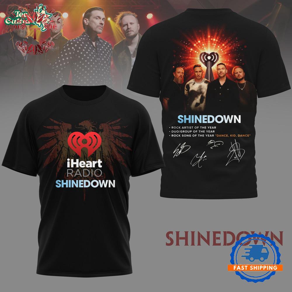 iHeart RADIO Shinedown Dance, Kid, Dance 3D Shirt