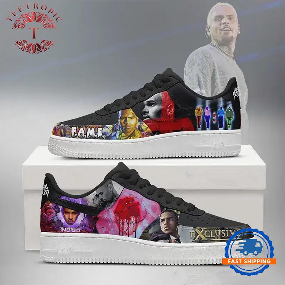 Legacy Chris Brown Air Force 1 Shoes