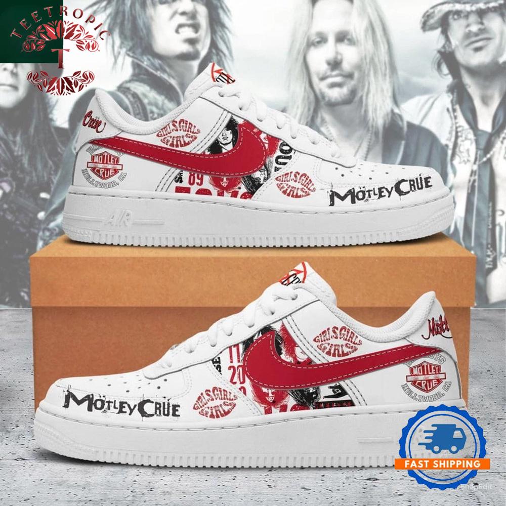 Motley Crue Music Air Force 1 Shoes Sneaker