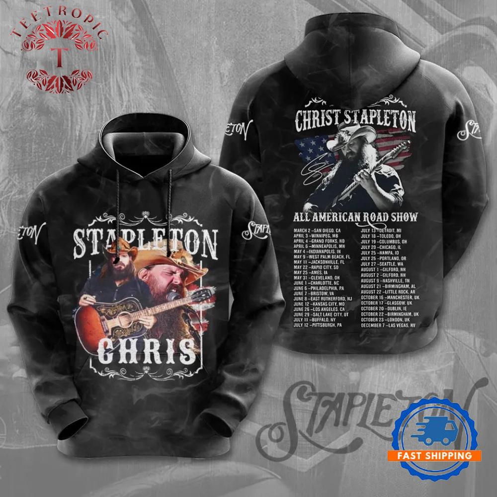 Chris Stapleton All-American Road Show Tour Hoodie