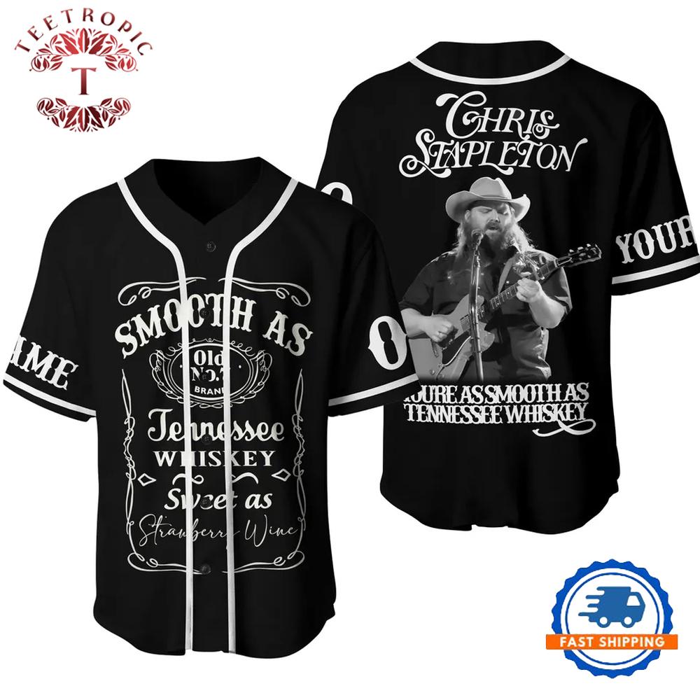Chris Stapleton Custom Baseball Jersey