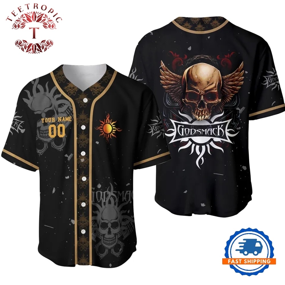 Godsmack Music Band Personalized Baseball Jersey