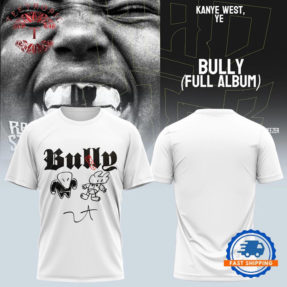 Kanye West Merch Ye 2026 Tour Bully Album T Shirt