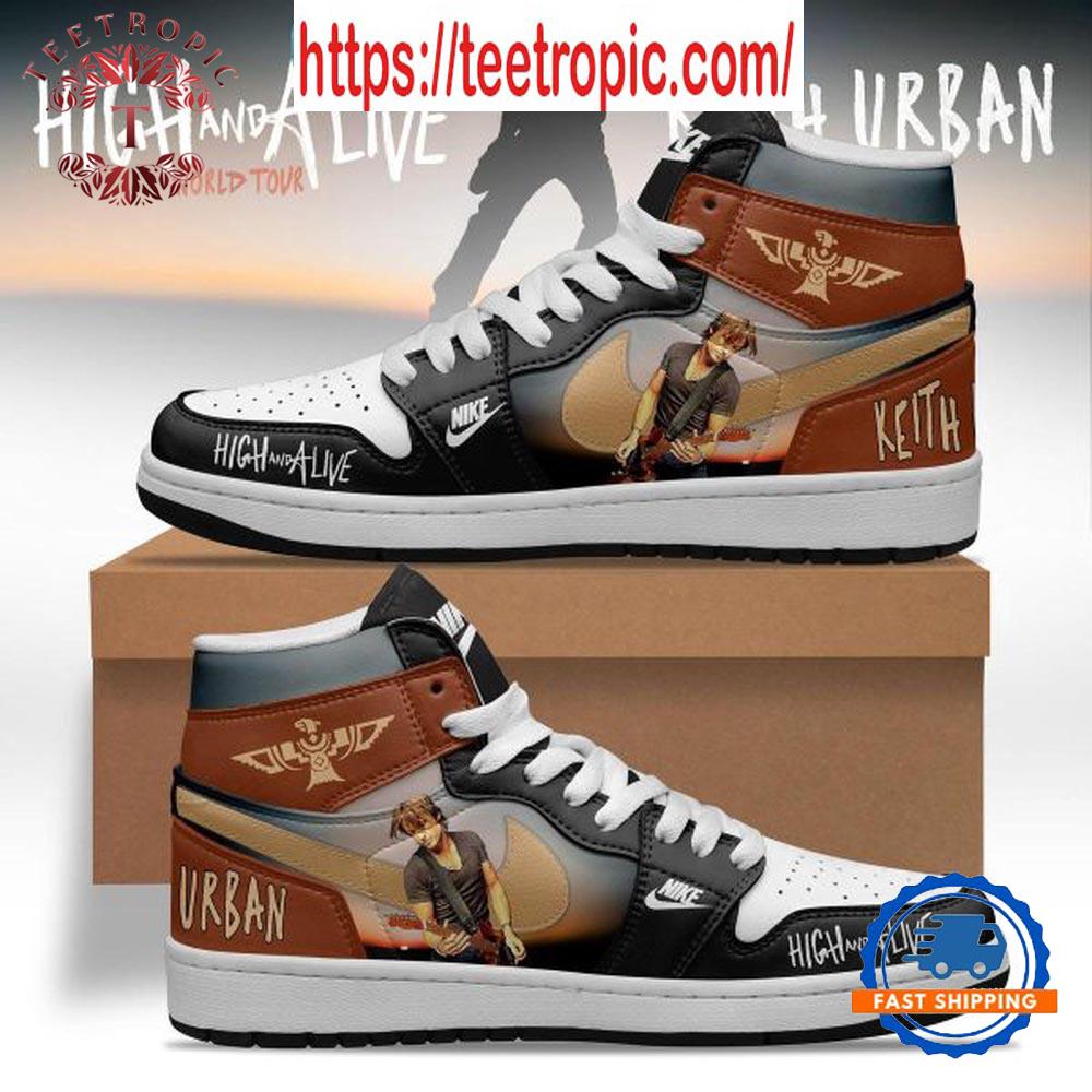 Keith Urban High And Alive World Tour Air Jordan 1 Shoes