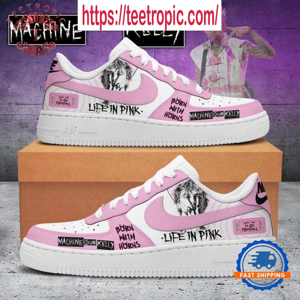 Machine Gun Kelly Life In Pink Air Force 1 Shoes