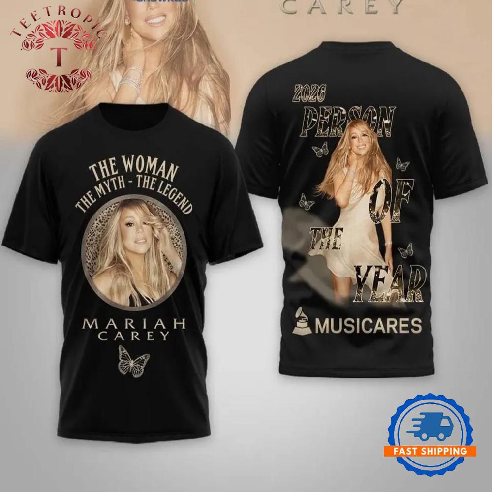 Mariah Carey 2026 Person Of The Years AOP 3D T-Shirt