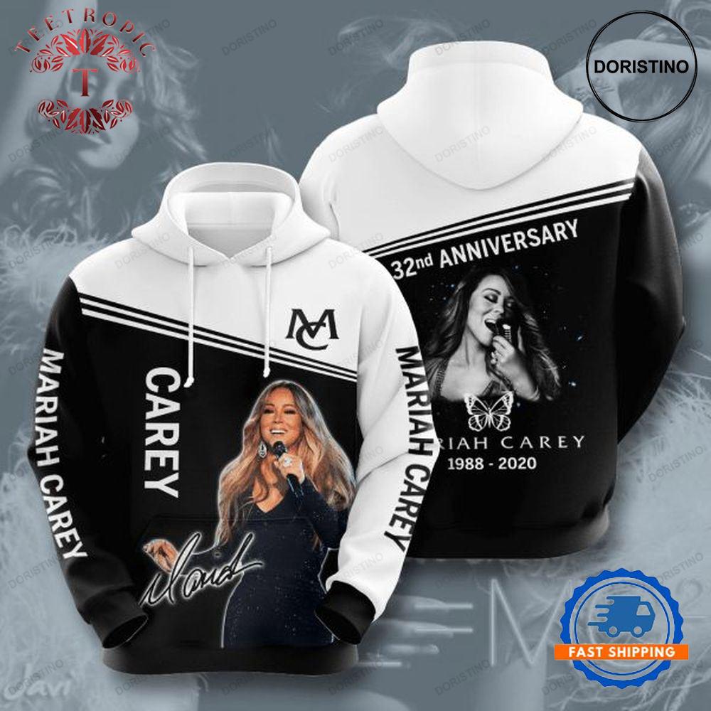 Mariah Carey 32th Anniversary 1988 2020 Signature Design Hoodie