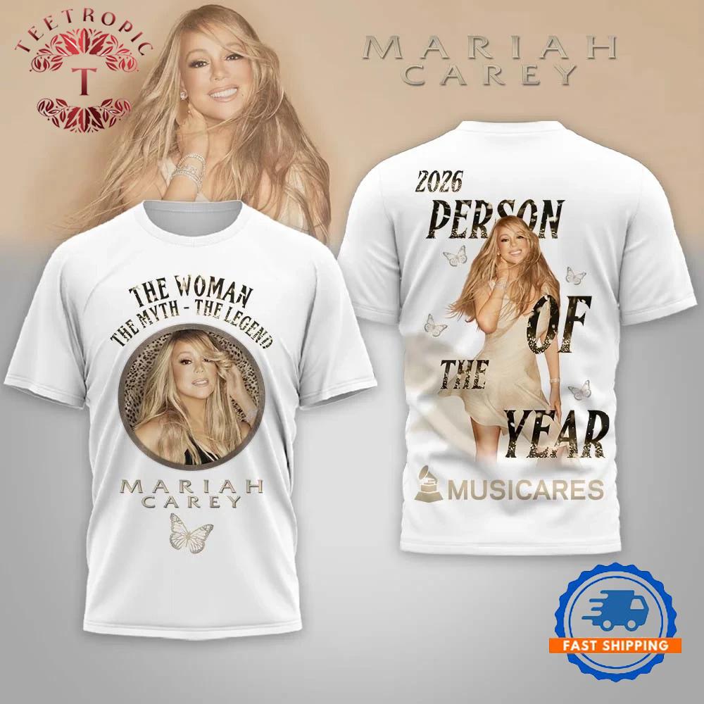 Mariah Carey Merch The Woman The Legend The Myth T-Shirt