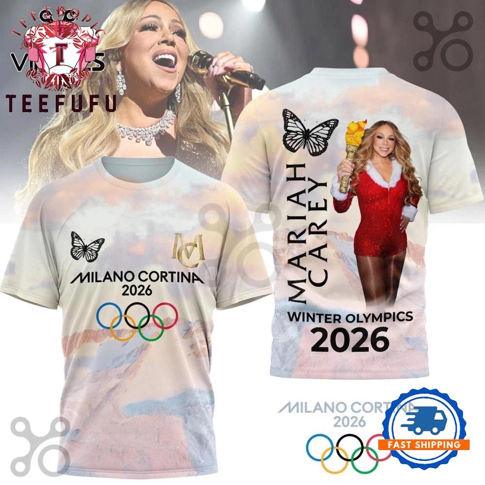 Mariah Carey Winter 2026 3D Shirt